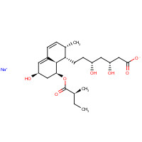 81176-41-2 6-epi Pravastatin,  Sodium Salt chemical structure