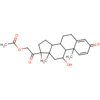 52-21-1 Prednisolone Acetate chemical structure