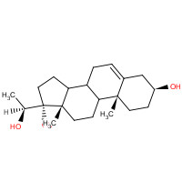 2204-13-9 (3b,20R)-Pregn-5-ene-3,17,20-triol chemical structure