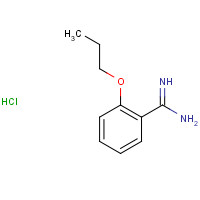 57075-84-0 2-Propyloxybenzamidine Hydrochloride chemical structure