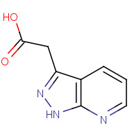 1155847-27-0 1H-Pyrazolo[3,4-b]pyridine-3-acetic Acid chemical structure