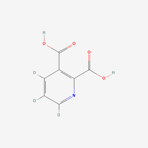 138946-42-6 2,3-Pyridinedicarboxylic Acid-d3 chemical structure