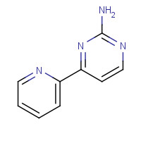 66521-65-1 4-(2-Pyridinyl)-2-pyrimidinamine chemical structure