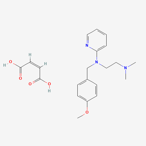 59-33-6 Pyrilamine Maleate Salt chemical structure