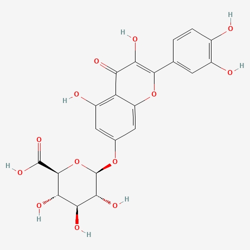 38934-20-2 Quercetin 7-O-b-D-Glucuronide chemical structure