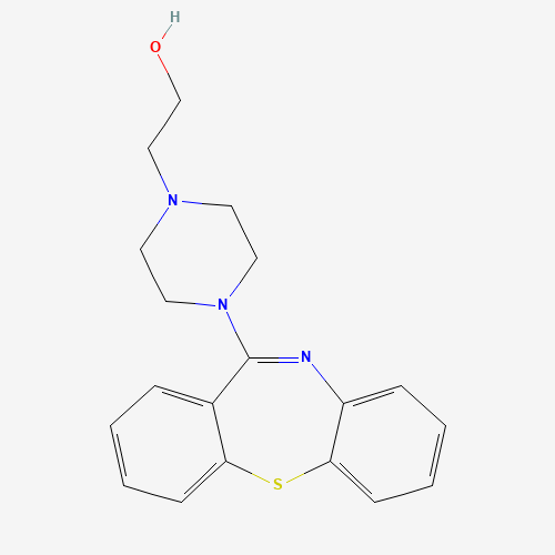 329218-14-6 Quetiapine Hydroxy Impurity Dihydrochloride Salt chemical structure