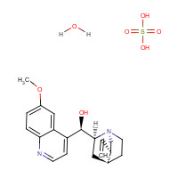 6119-70-6 Quinine Sulfate Dihydrate chemical structure