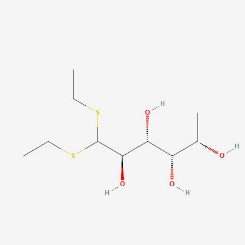 6748-70-5 L-Rhamnose Diethyl Dithioacetal chemical structure