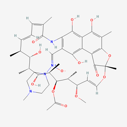51963-55-4 Rifampicin N-Oxide chemical structure
