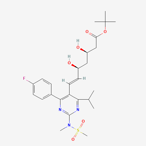 615263-60-0 ent-Rosuvastatin tert-Butyl Ester chemical structure