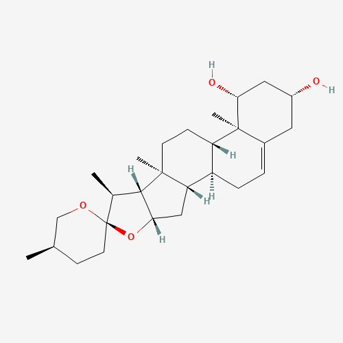 472-11-7 Ruscogenin chemical structure