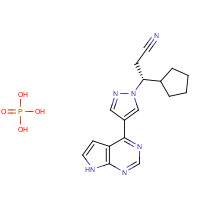 1092939-17-7 Ruxolitinib Phosphate chemical structure