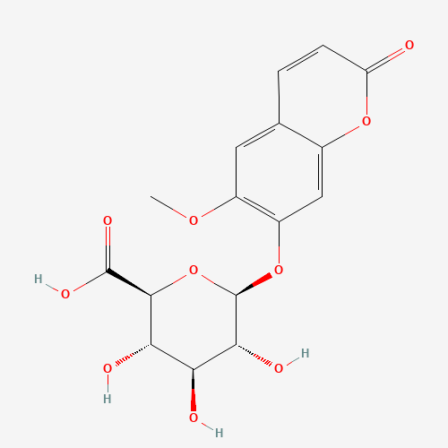 132752-65-9 Scopoletin b-D-Glucuronide chemical structure