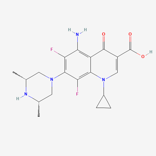 110871-86-8 Sparfloxacin chemical structure