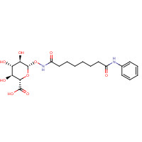 863456-50-2 Suberoylanilide Hydroxamic Acid b-D-Glucuronide chemical structure