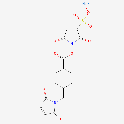 92921-24-9 Sulfo-N-Succinimidyl 4-(Maleimidomethyl)cyclohexane-1-carboxylate, Sodium Salt, 90% chemical structure