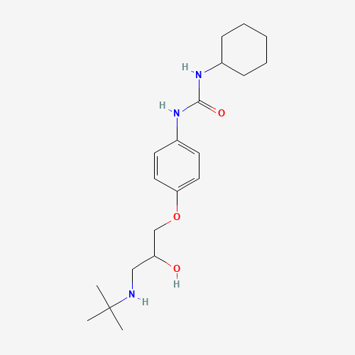 57460-41-0 rac-Talinolol chemical structure