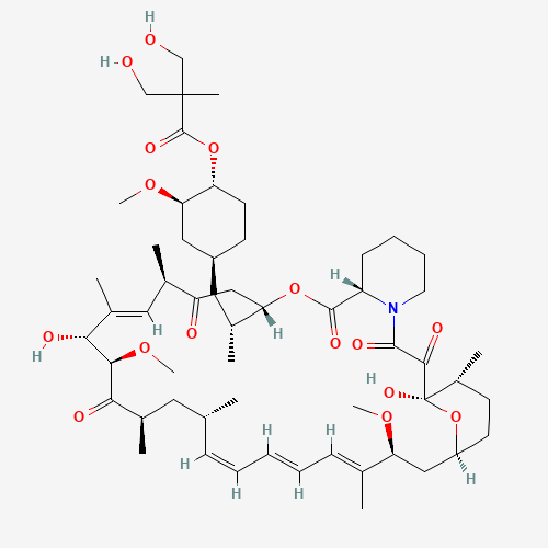 162635-04-3 Temsirolimus (~90%) chemical structure