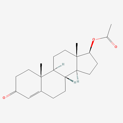 1045-69-8 Testosterone 17-O-Acetate chemical structure
