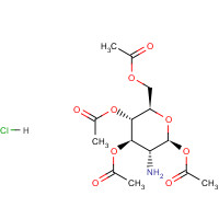 10034-20-5 1,3,4,6-Tetra-O-acetyl-2-amino-2-deoxy-b-D-glucopyranose Hydrochloride chemical structure