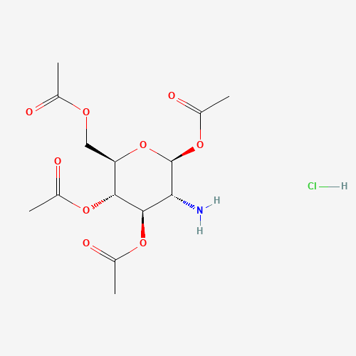 10034-20-5 1,3,4,6-Tetra-O-acetyl-2-amino-2-deoxy-b-D-glucopyranose Hydrochloride chemical structure