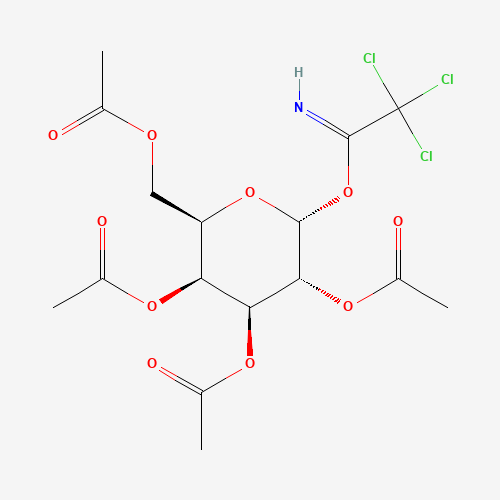 86520-63-0 2,3,4,6-Tetra-O-acetyl-a-D-galactopyranosyl Trichloroacetimidate chemical structure