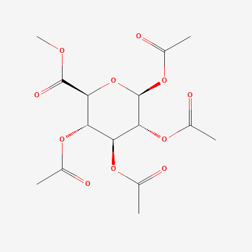 7355-18-2 1,2,3,4-Tetra-O-acetyl-b-D-glucuronic Acid Methyl Ester chemical structure