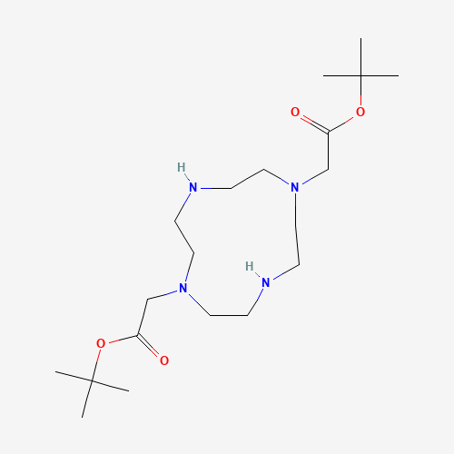 162148-48-3 1,4,7,10-Tetraazacyclododecane-1,7-diacetic Acid 1,7-Bis(1,1-dimethylethyl) Ester chemical structure