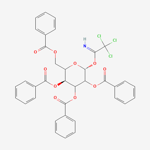 138479-78-4 2,3,4,6-Tetra-O-benzoyl-a-D-galactopyranoside Trichloroacetimidate chemical structure