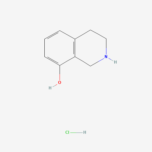 32999-38-5 1,2,3,4-Tetrahydro-8-isoquinolinol Hydrochloride chemical structure