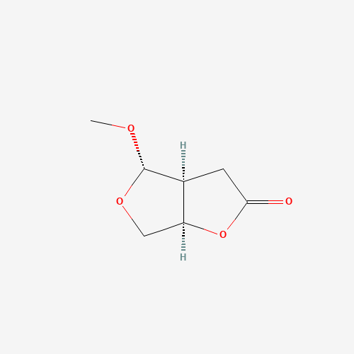 866594-60-7 (3aS,4S,6aR)-Tetrahydro-4-methoxyfuro[3,4-b]furan-2(3H)-one chemical structure