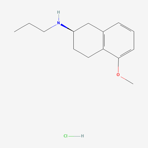 93601-85-5 (R)-1,2,3,4-Tetrahydro-5-methoxy-N-propyl-2-naphthalenamine Hydrochloride chemical structure