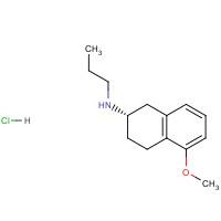 93601-86-6 (S)-1,2,3,4-Tetrahydro-5-methoxy-N-propyl-2-naphthalenamine Hydrochloride chemical structure