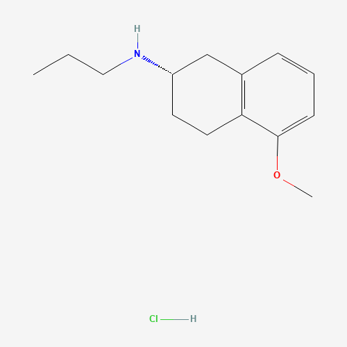 93601-86-6 (S)-1,2,3,4-Tetrahydro-5-methoxy-N-propyl-2-naphthalenamine Hydrochloride chemical structure
