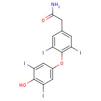176258-88-1 3,5,3',5'-Tetraiodo Thyroacetamide chemical structure