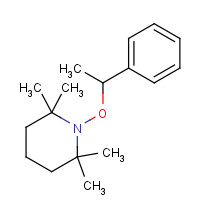 154554-67-3 2,2,6,6-Tetramethyl-1-(1-phenylethoxy)piperidine chemical structure