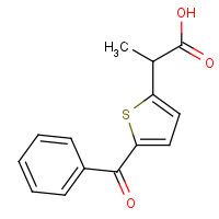 33005-95-7 Tiaprofenic Acid chemical structure