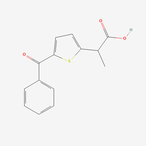 33005-95-7 Tiaprofenic Acid chemical structure