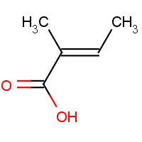 80-59-1 Tiglic Acid chemical structure