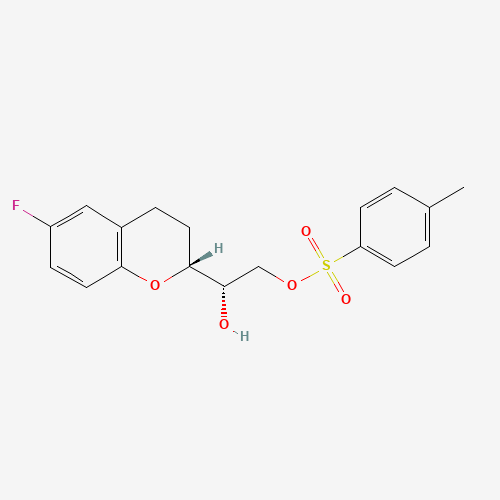 905454-52-6 (1'S,2R)-2-(2'-Tosyl-1',2'-dihydroxyethyl)-6-fluorochromane chemical structure