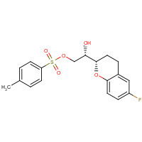 905454-58-2 (1'S,2S)-2-(2'-Tosyl-1',2'-dihydroxyethyl)-6-fluorochromane chemical structure
