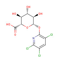 58997-12-9 3,5,6-Trichloro-2-pyridinol b-D-Glucuronide chemical structure