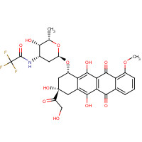 26295-56-7 N-Trifluoroacetyldoxorubicin chemical structure