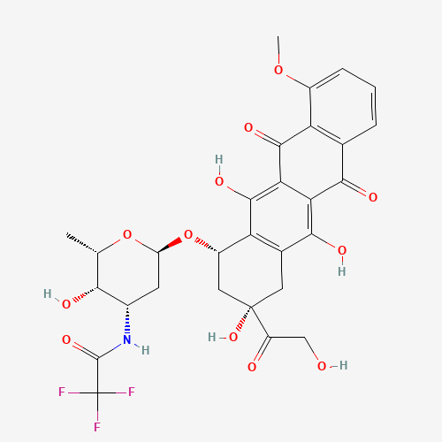 26295-56-7 N-Trifluoroacetyldoxorubicin chemical structure