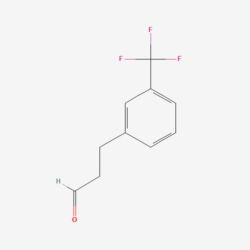 21172-41-8 3-(Trifluoromethyl)benzenepropanal chemical structure