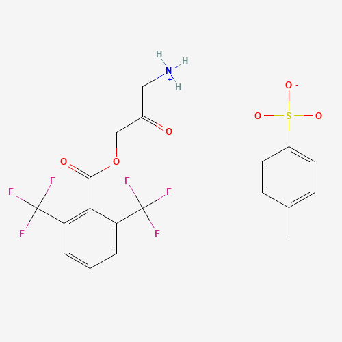 1144516-95-9 2,6-Trifluoromethylbenzyloxy Glycine Methyl Ketone Tosylate chemical structure