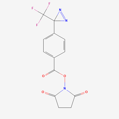 87736-89-8 4-[3-(Trifluoromethyl)diazirin-3-yl]benzoic Acid N-Hydroxysuccinimide Ester chemical structure