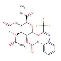 869996-05-4 1-(2,2,2-Trifluoro-N-phenylethanimidate)-D-glucopyranuronic Acid Methyl Ester 2,3,4-Triacetate chemical structure
