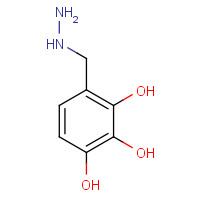 3614-72-0 2,3,4-Trihydroxybenzylhydrazine chemical structure