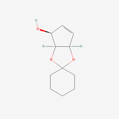 134677-23-9 (1S,2S,3R)-1,2,3-Trihydroxy-4-cyclopropene 2,3-Cyclohexyl Ketal chemical structure